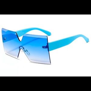 Rimless Shades (Blue)